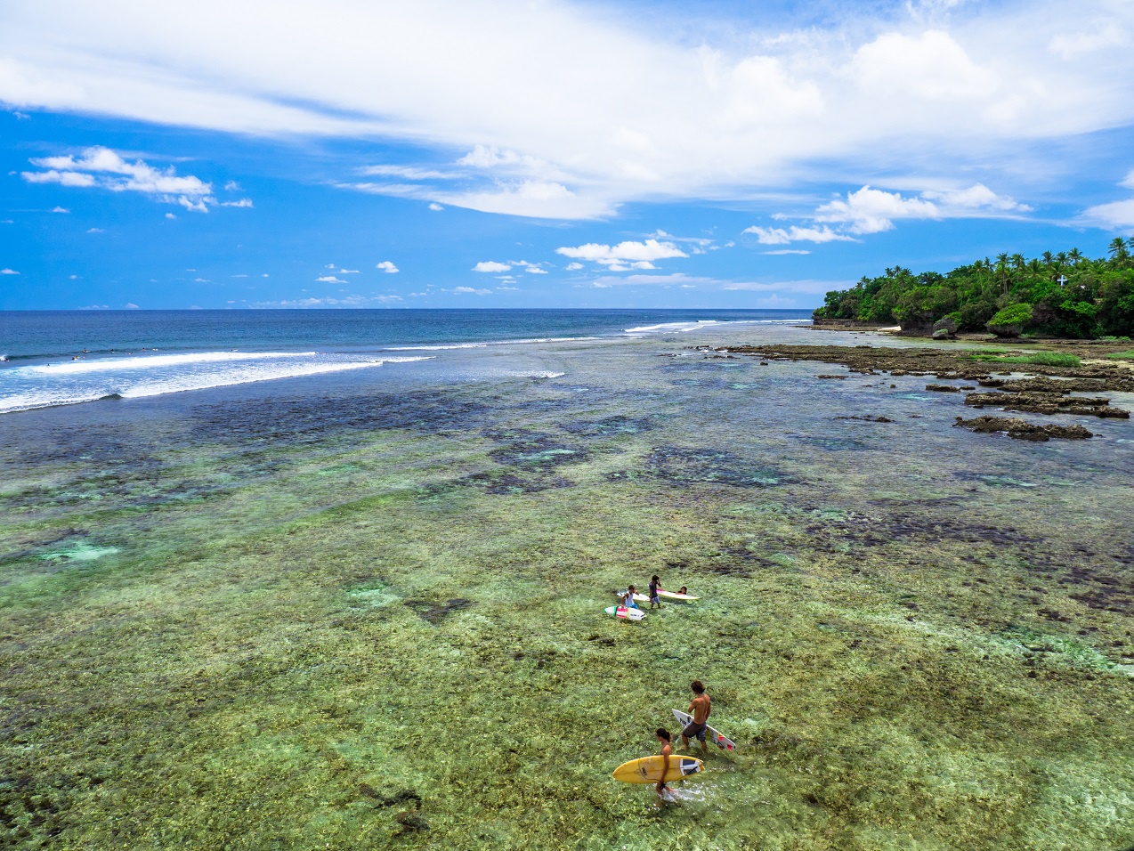 Competitors Arrive at Cloud 9 Ahead of Siargao International